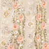Dark Cream Paisley Printed Bridal Lehenga